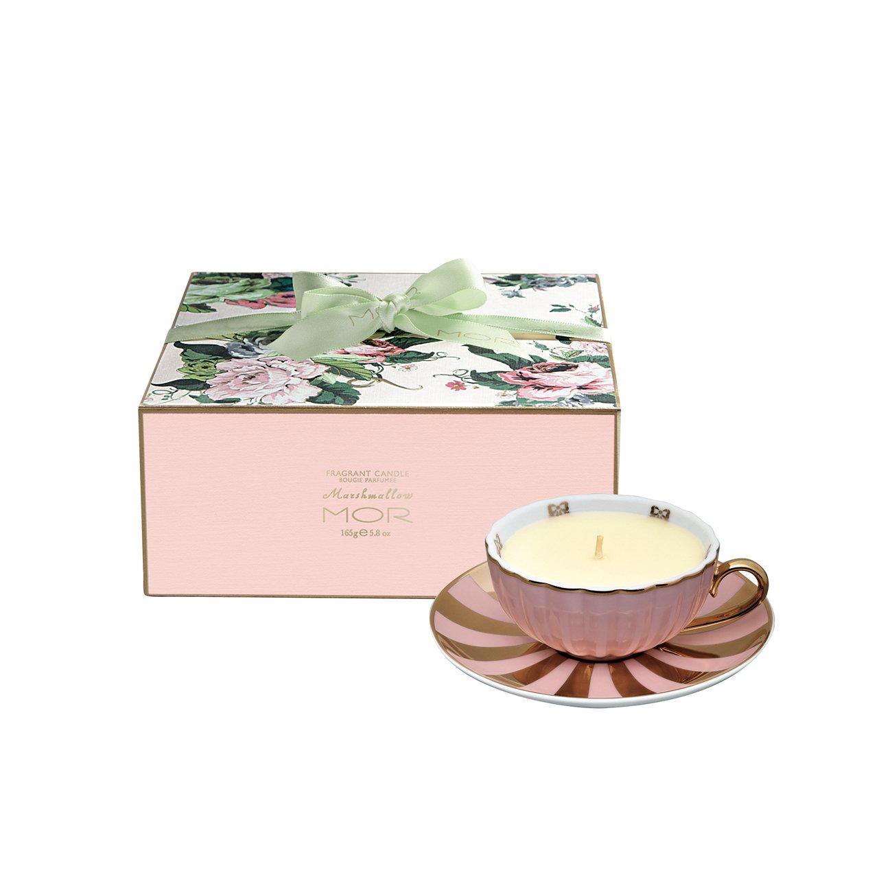 新品未開封✨MOR フレグランスキャンドル マシュマロ 165g ティーカップ